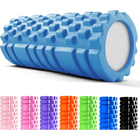 unycos - Rodillo para Masajes Musculares33x14 cmCilindro de Espuma Dura para Fitness, Terapia con Foam Roller | Herramienta de