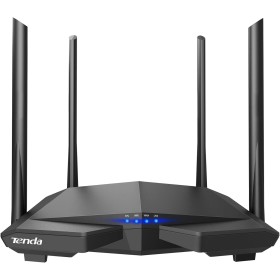 Tenda AC6 Router Inalámbrico Inteligente de Doble Banda (AC1200, 4 Puertos Megabit, WiFi Inteligente, Ahorro de Energía, 4x 5dBi