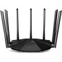 Tenda AC6 Router Inalámbrico Inteligente de Doble Banda (AC1200, 4 Puertos Megabit, WiFi Inteligente, Ahorro de Energía, 4x 5dBi