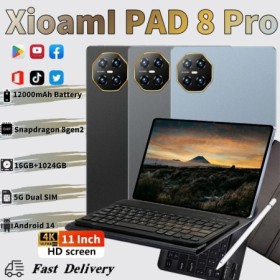 XioamI-Tableta PAD 8 Pro de 11 pulgadas, dispositivo con Snapdragon 8G