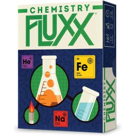 Looney Labs , Chemistry Fluxx, Board Game, Ages 8+, 2 to 6 Players, 5 to 30 Minutes Playing Time