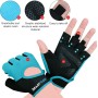 BEAST RAGE Guantes de Fitness Transpirables para Hombres y Mujeres Guantes de Levantamiento de Pesas de Entrenamiento de