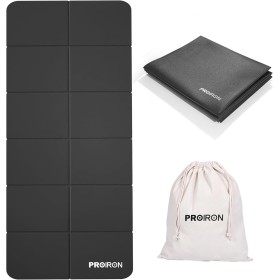 PROIRON Esterilla Yoga Plegable, Colchoneta de Yoga PVC Antideslizante 2MM de Grosor Fácil de Doblar para Fitness Yoga Ejercicio
