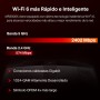 MERCUSYS MR3000X, Router Wi-Fi 6 de doble banda AX3000, velocidades de hasta to 3 Gbps, 4 antenas de alta ganancia, 4 puertos