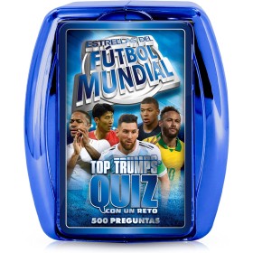 Top Trumps Quiz Jugadores De Fútbol - Juegos Infantiles: Trivia Para 2+ Jugadores Desde 8 Años - ¡Adivina Preguntas Sobre Tus