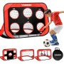 YIMORE Porteria Futbol Niños Plegable, 4 Modos Pop Up Porterias de Futbol para Niños 120 * 80 * 80cm, Porterias de Futbol para