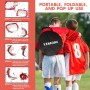 YIMORE Porteria Futbol Niños Plegable, 4 Modos Pop Up Porterias de Futbol para Niños 120 * 80 * 80cm, Porterias de Futbol para