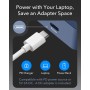 Cudy Router de Viaje Wi-Fi 6 Gigabit tamaño Bolsillo AX3000, Puerto Ethernet RJ45 de 2,5 Gbps, Extensor/repetidor para Hotel y