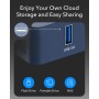 Cudy Router de Viaje Wi-Fi 6 Gigabit tamaño Bolsillo AX3000, Puerto Ethernet RJ45 de 2,5 Gbps, Extensor/repetidor para Hotel y