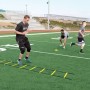 talifoca Accesorios de Entrenamiento de fútbol Agility Ladder 6 M-12 peldaños, Escalera de Entrenamiento de fútbol Escalera de