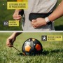 Racetex Entrenador de fútbol con cuerda [longitud ajustable] – El dispositivo de entrenamiento perfecto para futbolistas –