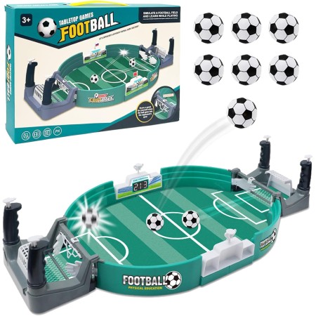 EACHHAHA Futbolines para Niños, Juegos de Mesa de Fútbol, Mini Juego de Futbolín de Fiesta, Juegos Familiares, Juegos