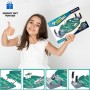 EACHHAHA Futbolines para Niños, Juegos de Mesa de Fútbol, Mini Juego de Futbolín de Fiesta, Juegos Familiares, Juegos