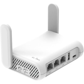 GL.iNet GL-SFT1200 (Opal) Secure Travel WiFi Router - AC1200 Dual Band Gigabit Ethernet Wireless Internet Router | IPv6 | USB2.0