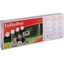 Idena 40099 - Portería de fútbol de metal con red, a partir de 6 años, aprox. 124 x 96 x 61 cm, de rápido montaje, ideal para