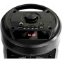 Altavoz Bluetooth – Altavoz Portátil con Modo Karaoke y Micrófono, Radio FM Y Lector USB y SD, Luces LED Discoteca, Altavoz