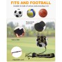 Jissta Speed ​​Agility Training Kit para Agilidad,Escalera de Agilidad 6M,12 Conos Deportivos y Entrenador de Patadas de