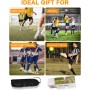 Jissta Speed ​​Agility Training Kit para Agilidad,Escalera de Agilidad 6M,12 Conos Deportivos y Entrenador de Patadas de