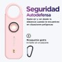 SnapSiren: Alarma Personal de Seguridad para Mujer y Hombre - Dispositivo de Defensa Portátil - Sirena de 135 dB y Luz