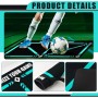 YAOZUP Estera de Entrenamiento de Fútbol,60x90cm Tapete de Entrenamiento,Alfombrilla de Entrenamiento de Fútbol,Accesorios