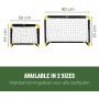 Umbro Portería de fútbol para jardín para niños y Adultos, porterías de fútbol Plegables, porterías de fútbol para Interior y