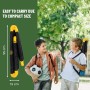 Umbro Portería de fútbol para jardín para niños y Adultos, porterías de fútbol Plegables, porterías de fútbol para Interior y