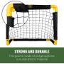 Umbro Portería de fútbol para jardín para niños y Adultos, porterías de fútbol Plegables, porterías de fútbol para Interior y