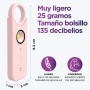 SnapSiren: Alarma Personal de Seguridad para Mujer y Hombre - Dispositivo de Defensa Portátil - Sirena de 135 dB y Luz