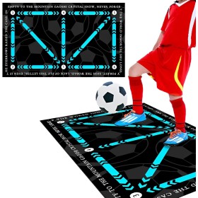 WTZWYFWJ Estera De Entrenamiento De Fútbol,60 X 90 Cm Tapete De Fútbol Verde,Tapete De Fútbol Antideslizante,Tapete De Fútbol