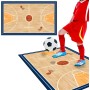 WTZWYFWJ Estera De Entrenamiento De Fútbol,60 X 90 Cm Tapete De Fútbol Verde,Tapete De Fútbol Antideslizante,Tapete De Fútbol