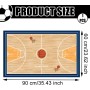WTZWYFWJ Estera De Entrenamiento De Fútbol,60 X 90 Cm Tapete De Fútbol Verde,Tapete De Fútbol Antideslizante,Tapete De Fútbol