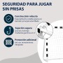HUDORA Portería de fútbol Stadion - Portería de fútbol para niños y adultos resistente con red de malla fina hogar - Tablero de