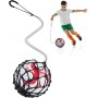 Ainiv Entrenamiento de Fútbol para Niños y Adultos, Trainer y Alfombra de Entrenamiento para Balones de Tamaño 3 4 5