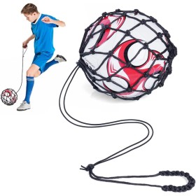 Ainiv Entrenamiento de Fútbol para Niños y Adultos, Trainer y Alfombra de Entrenamiento para Balones de Tamaño 3 4 5