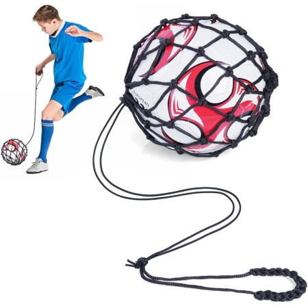 Ainiv Entrenamiento de Fútbol para Niños y Adultos, Trainer y Alfombra de Entrenamiento para Balones de Tamaño 3 4 5