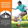 Ainiv Entrenamiento de Fútbol para Niños y Adultos, Trainer y Alfombra de Entrenamiento para Balones de Tamaño 3 4 5
