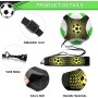 AFAIK Juego de entrenamiento de fútbol con conos de fútbol, dispositivo de entrenamiento de fútbol, manos libres, accesorios de