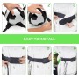 AFAIK Juego de entrenamiento de fútbol con conos de fútbol, dispositivo de entrenamiento de fútbol, manos libres, accesorios de