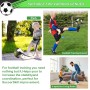 AFAIK Juego de entrenamiento de fútbol con conos de fútbol, dispositivo de entrenamiento de fútbol, manos libres, accesorios de