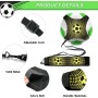 AFAIK Juego de entrenamiento de fútbol con conos de fútbol, dispositivo de entrenamiento de fútbol, manos libres, accesorios de