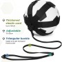 GHB Fútbol Kick Throw Trainer Entrenamiento Fútbol Niño Accesorios Practice Solo Futbol Habilidades de Control de Ayuda Cinturón