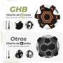 GHB Fútbol Kick Throw Trainer Entrenamiento Fútbol Niño Accesorios Practice Solo Futbol Habilidades de Control de Ayuda Cinturón