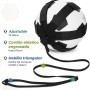 GHB Fútbol Kick Throw Trainer Entrenamiento Fútbol Niño Accesorios Practice Solo Futbol Habilidades de Control de Ayuda Cinturón