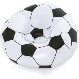 Bestway 75010 - Puff Hinchable Balón Fútbol
