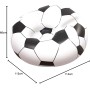 Bestway 75010 - Puff Hinchable Balón Fútbol