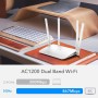 Cudy WR1300 Gigabit Router Wi-Fi de Doble Banda AC1200 inalámbrico, 5 Puertos Gigabit, 4 Antenas externas, 2,4 GHz/5 GHz, Modo