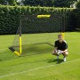 LARMNEE Porterías de Fútbol para Niños, Juego de 2, Entrenadores de Portería de Fútbol, Plegables y Portátiles, 2 en 1 con