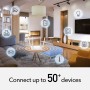 Cudy WR1300 Gigabit Router Wi-Fi de Doble Banda AC1200 inalámbrico, 5 Puertos Gigabit, 4 Antenas externas, 2,4 GHz/5 GHz, Modo