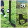 SONGMICS Portería de Fútbol para Niños, Juego de 2, Portería de Fútbol Infantil Portátil y Plegable, para Jardín, Parque, Playa,