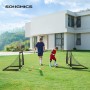 SONGMICS Portería de Fútbol para Niños, Juego de 2, Portería de Fútbol Infantil Portátil y Plegable, para Jardín, Parque, Playa,